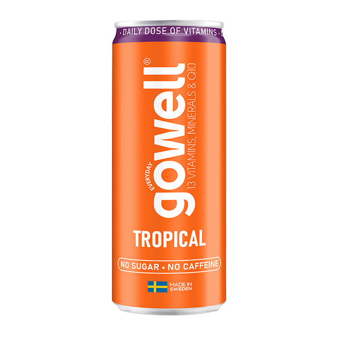 GoWell 24 x GoWell Funktionsdryck Flak 33 cl Tropical
