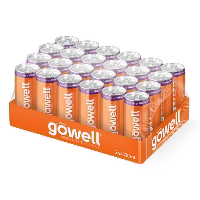 GoWell 24 x GoWell Funktionsdryck Flak 33 cl Tropical