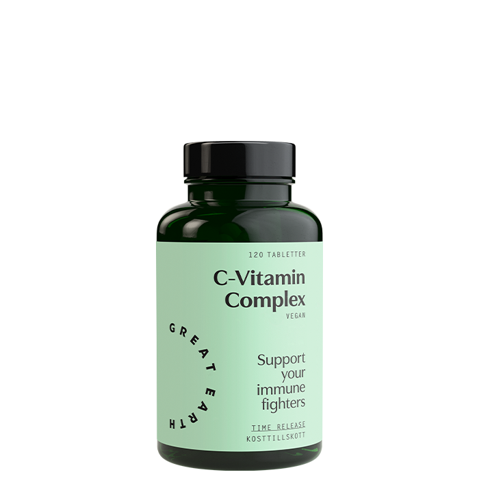 Great Earth C-vitamin Complex Vegansk 120 tabletter
