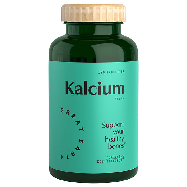 Great Earth Kalcium 120 tabletter