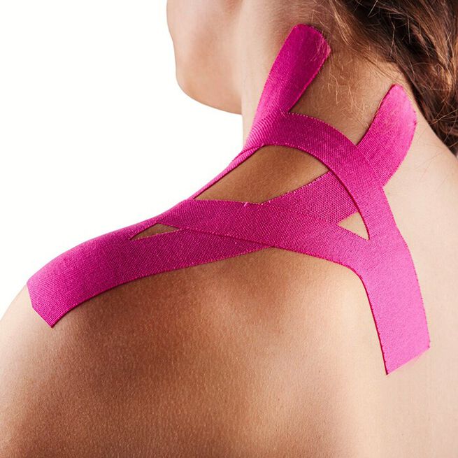 Gymstick Kinesiology Tejp 5m x 5cm Rosa