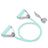 Gymstick Vivid Tube Trainer Träningsband med Handtag