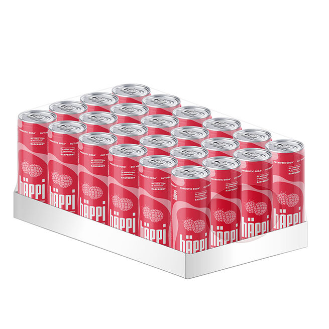 hÄppi 24 x hÄppi 330 ml Hallon