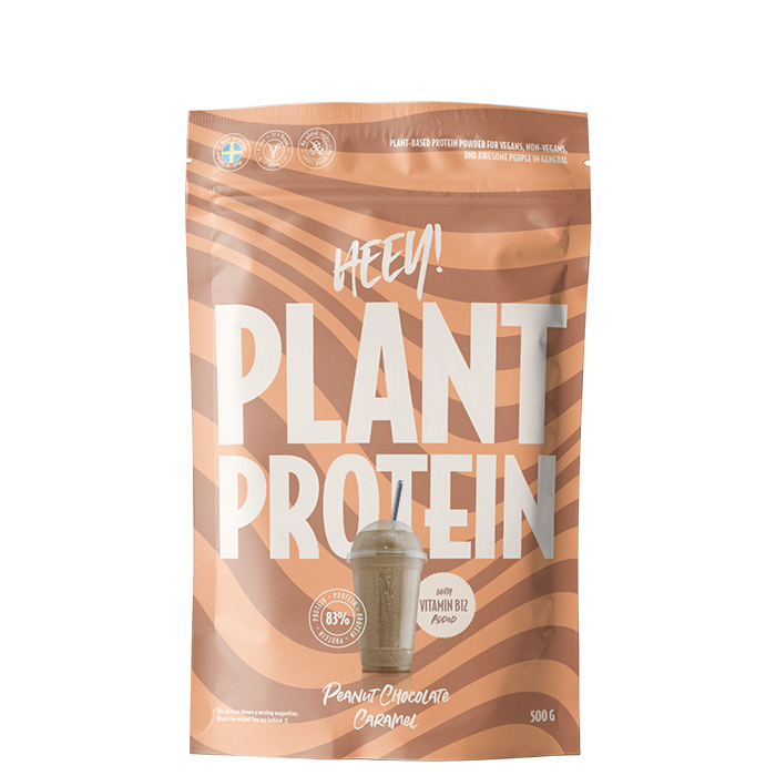 Heey! Veganskt Protein 500 g Nutty Chocolate Caramel