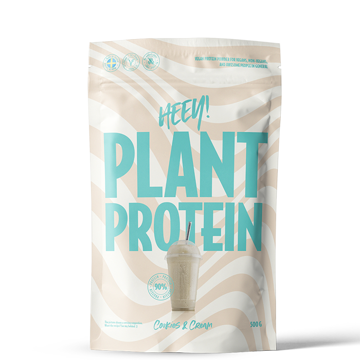 Heey! Veganskt Protein 500 g Cookies and Cream