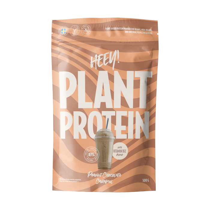 Heey! Veganskt Protein 500 g Nutty Chocolate Caramel