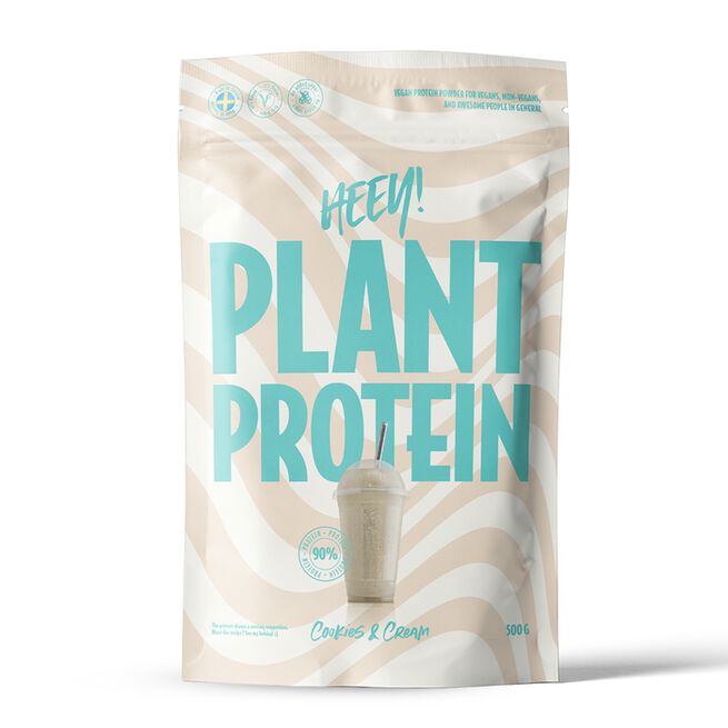 Heey! Veganskt Protein 500 g Cookies & Cream