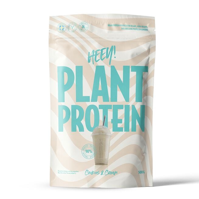 Heey! Veganskt Protein 500 g Cookies & Cream