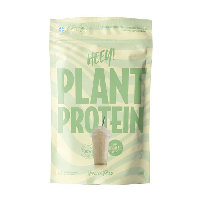 Heey! Veganskt Protein 500 g Päron Vanilj