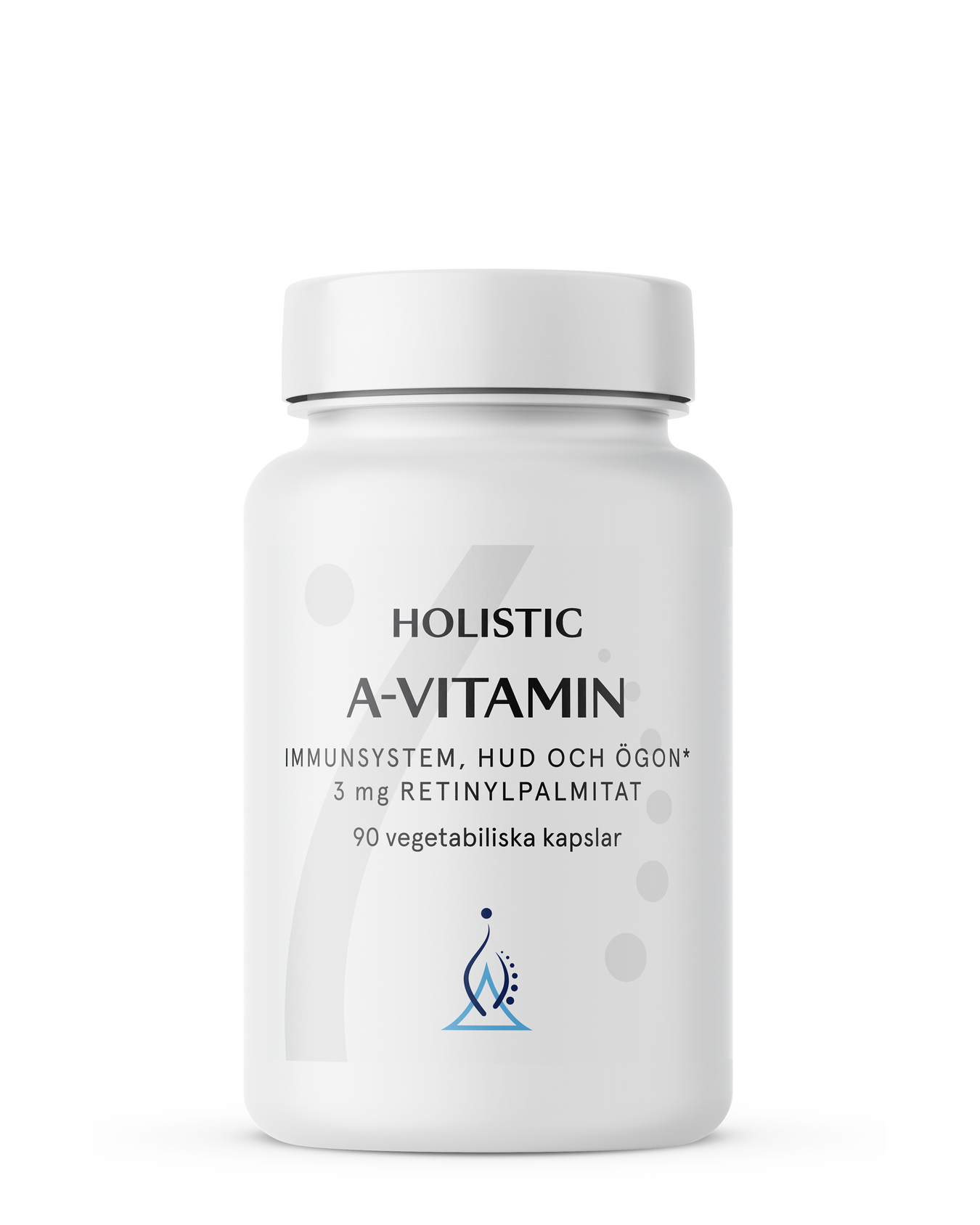 Holistic A-vitamin - 3 mg retinylpalmitat, 90 kapslar