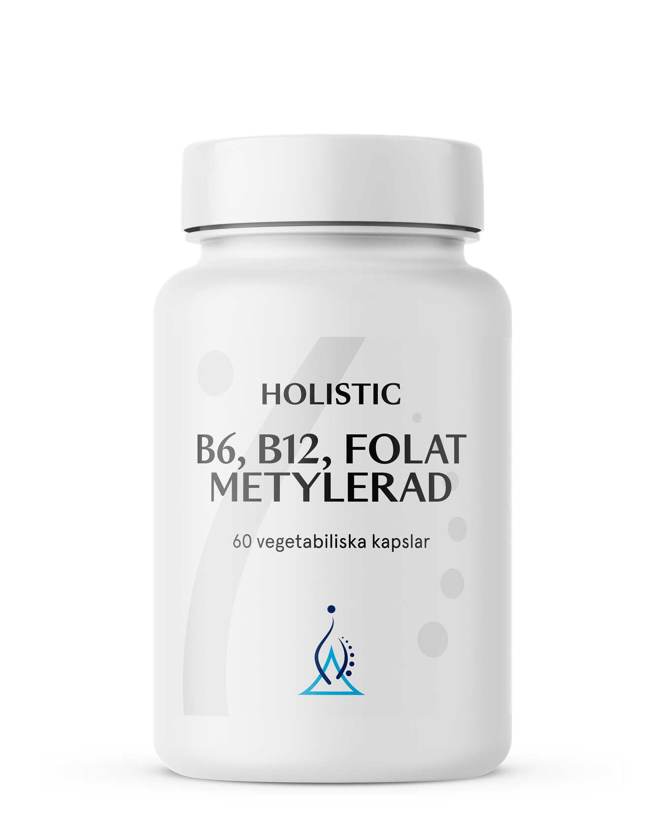 Holistic B6 B12 Folat metylerad, 60 kapslar