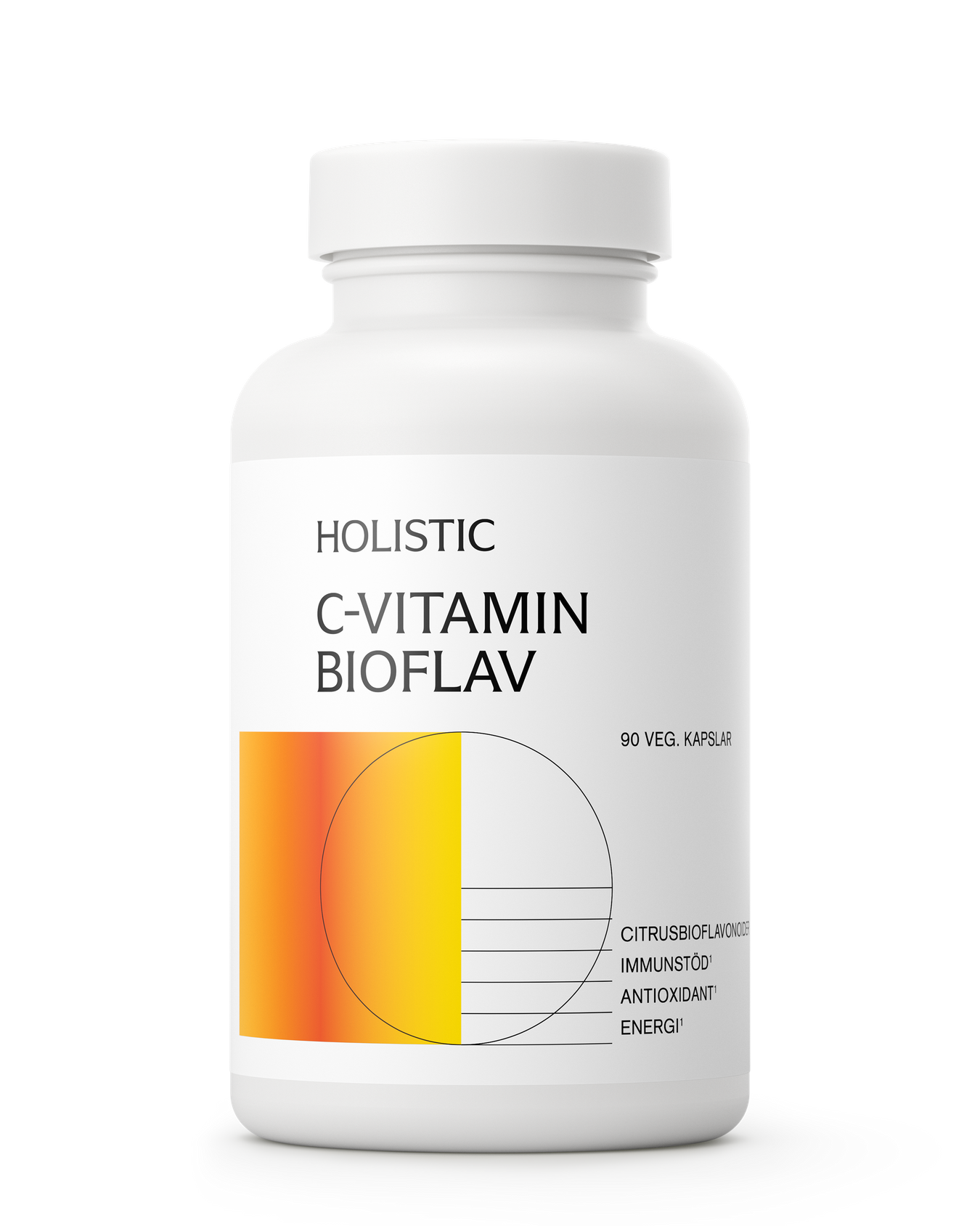 Holistic C-vitamin bioflav, 90 kapslar 90 kapslar