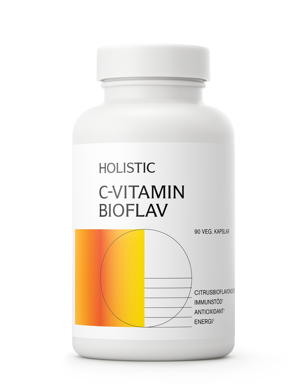 Holistic C-vitamin bioflav, 90 kapslar 90 kapslar