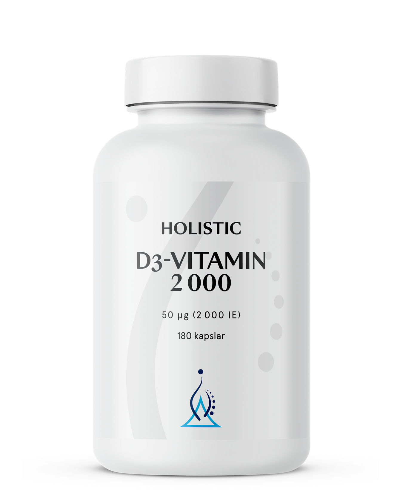 Holistic D3-vitamin 2000, 180 kapslar 180 kapslar