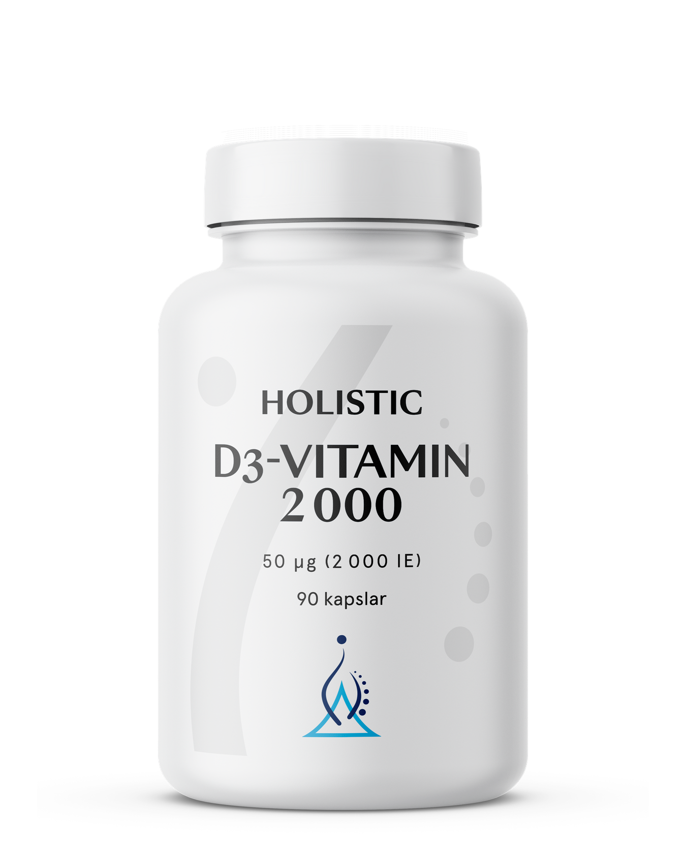Holistic D3-vitamin 2000, 90 kapslar