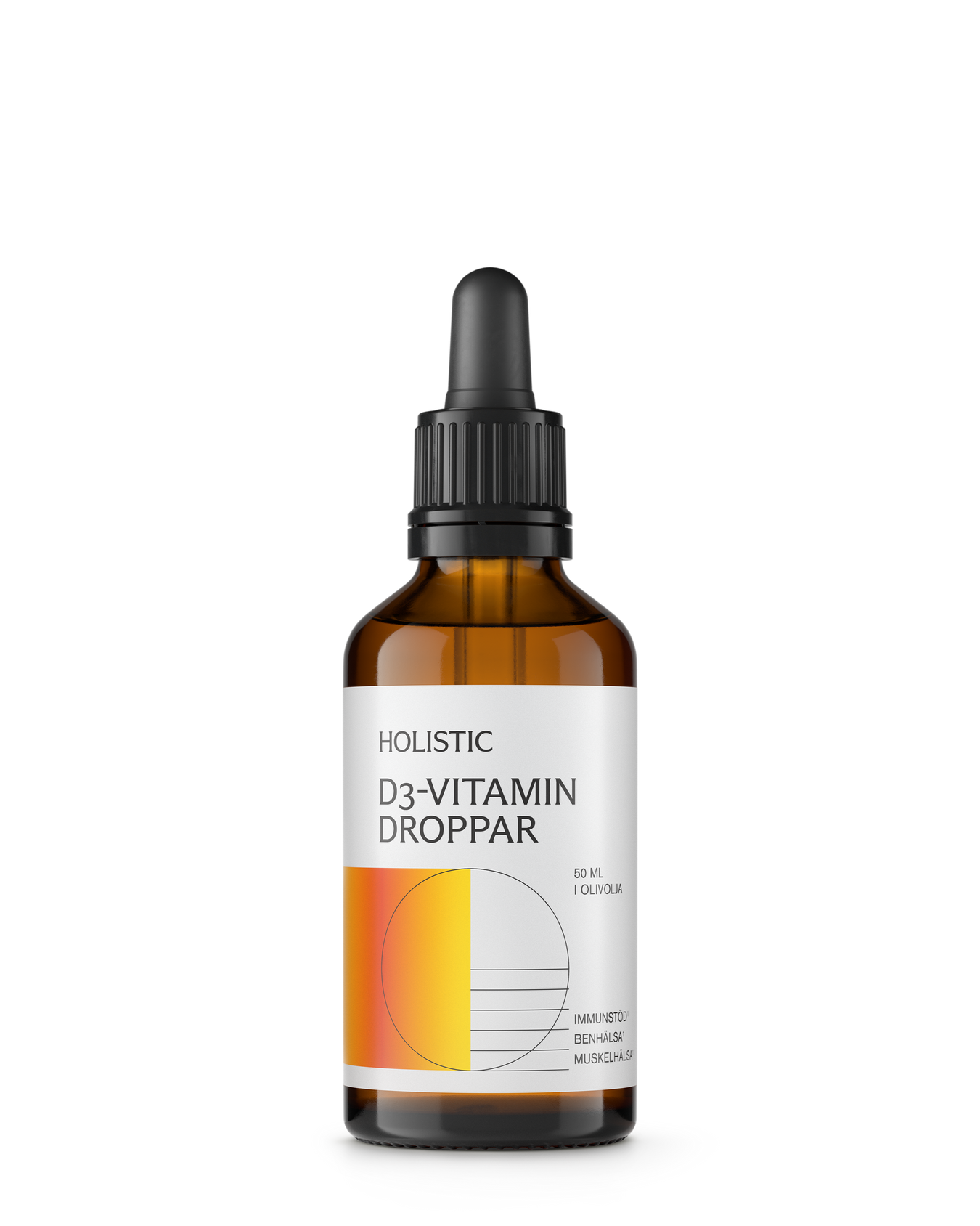 Holistic D3-vitamin droppar, 50 ml 50 ml