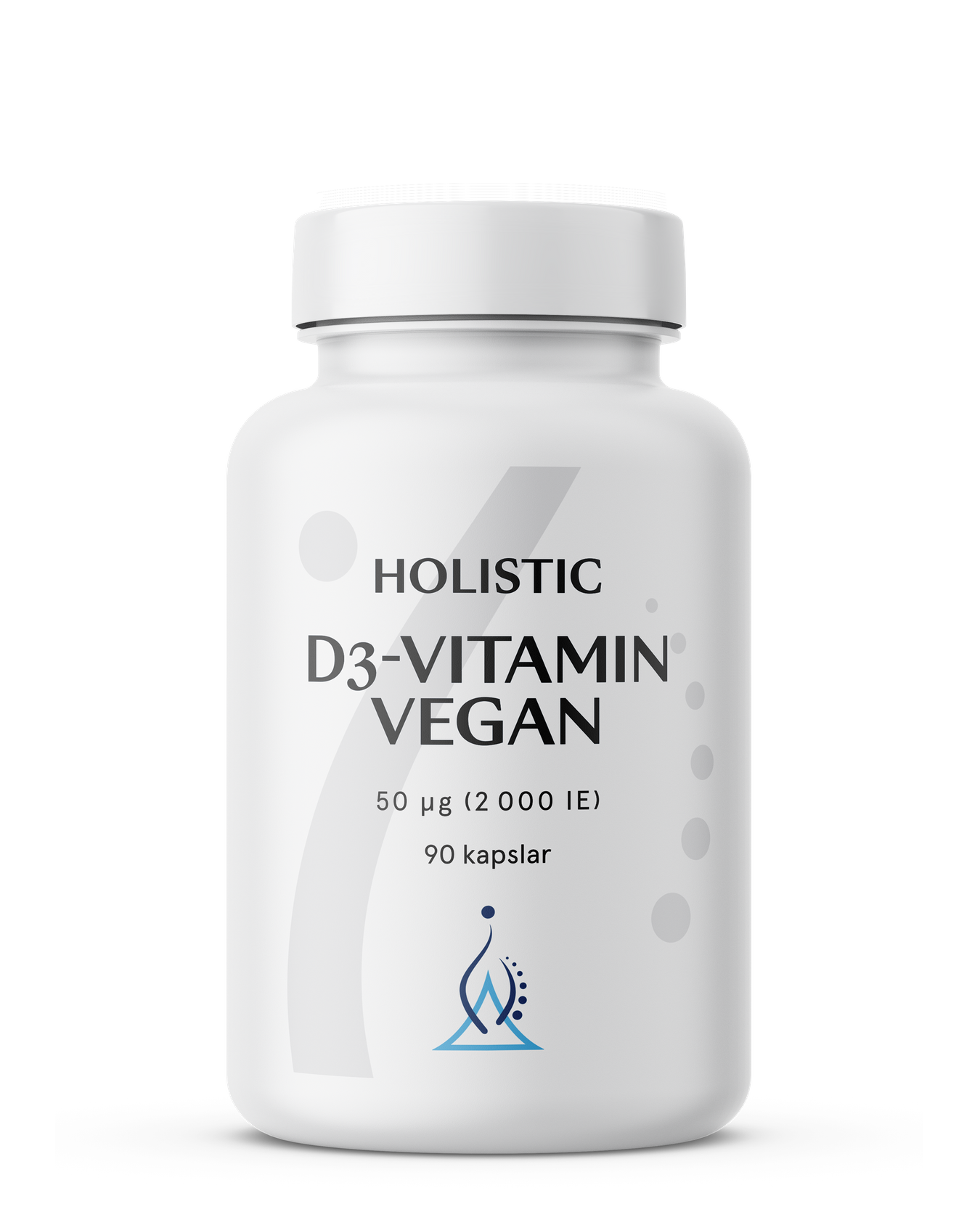 Holistic D3-vitamin vegan 2000, 90 kapslar