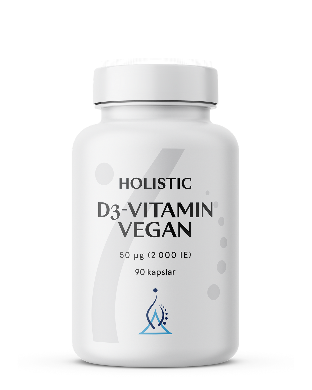 Holistic D3-vitamin vegan 2000, 90 kapslar 90 kapslar