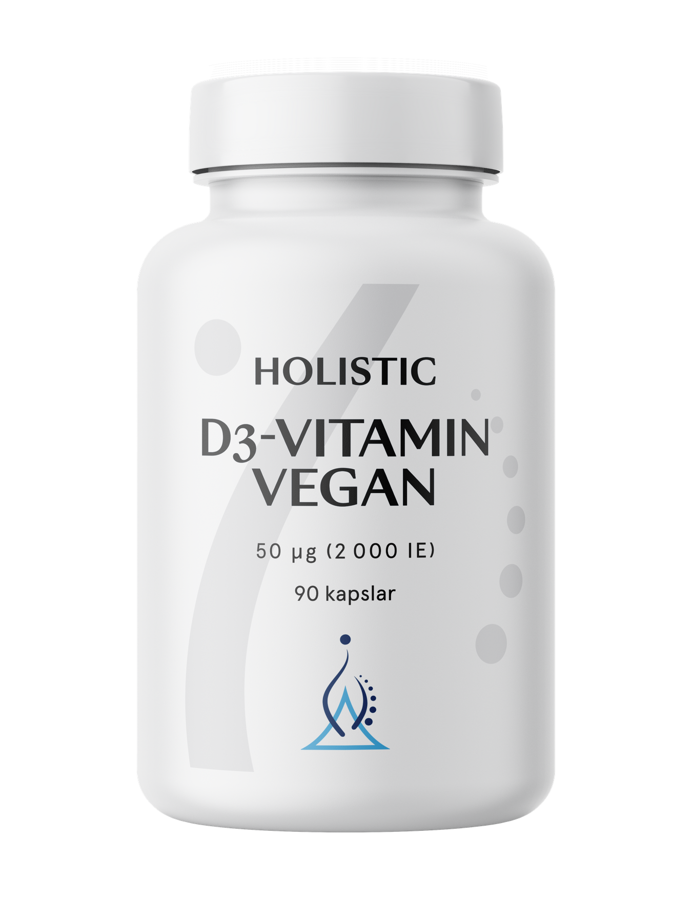Holistic D3-vitamin vegan 2000, 90 kapslar 90 kapslar