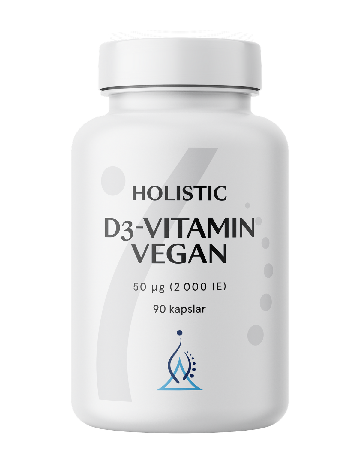 Holistic D3-vitamin vegan 2000, 90 kapslar 90 kapslar