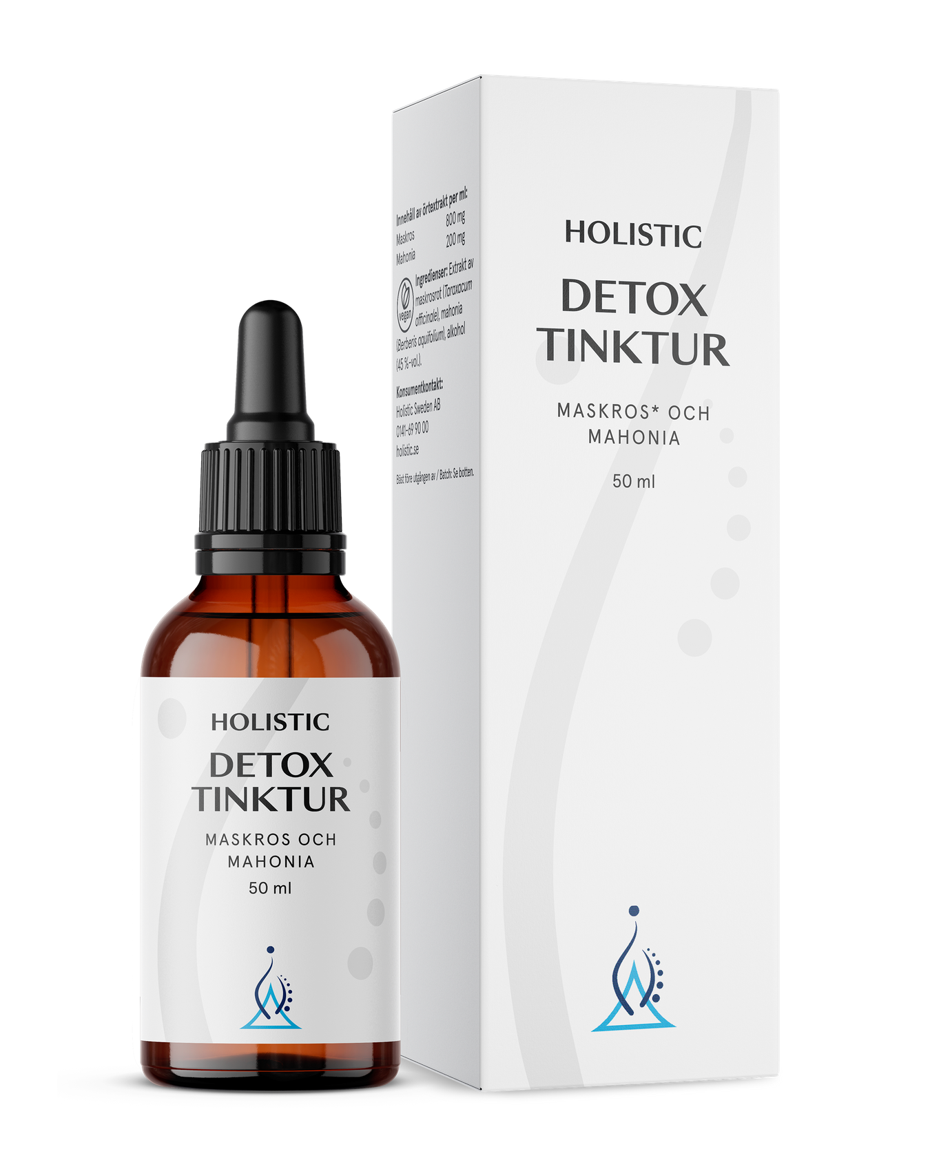 Holistic Detox tinktur, 50 ml