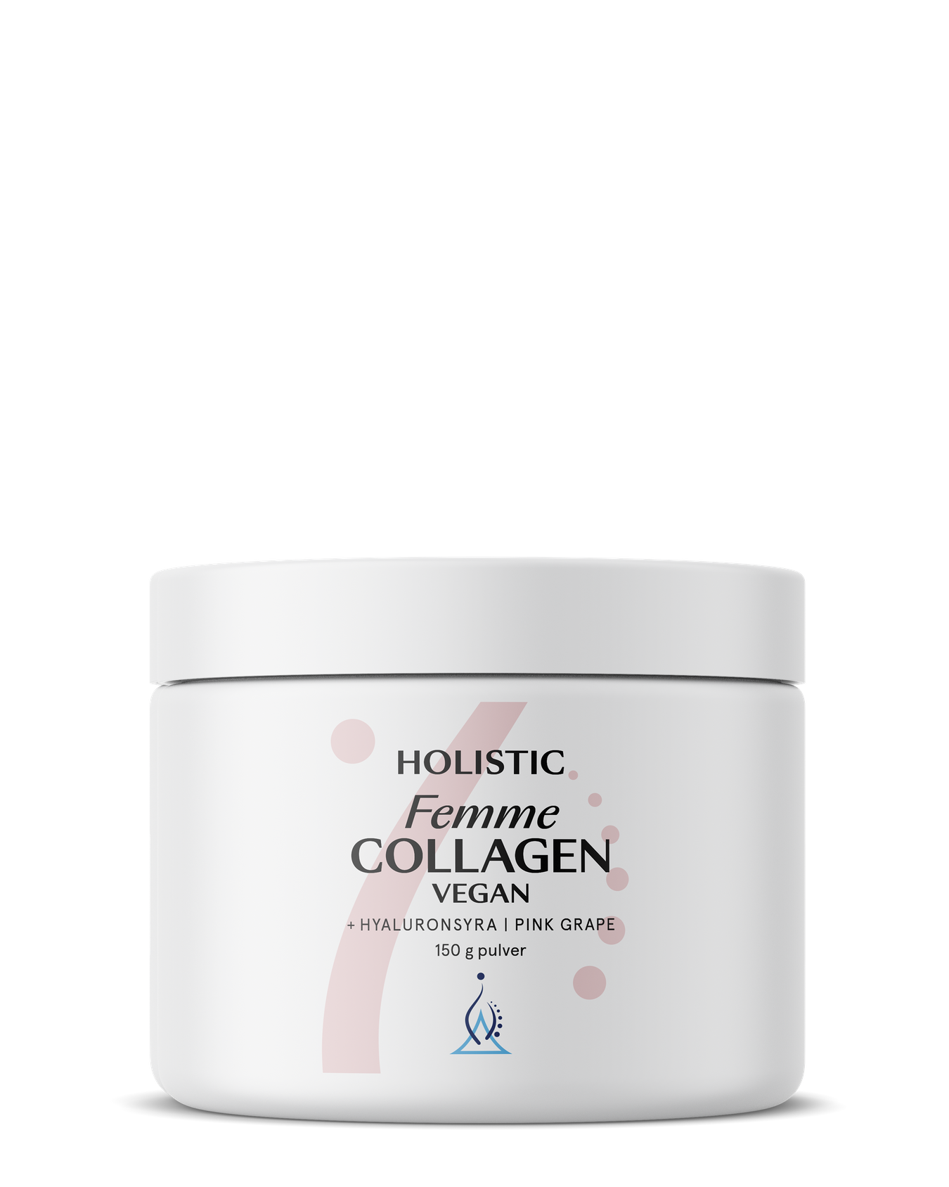 Holistic Femme Collagen vegan + hyaluronsyra, 150 g