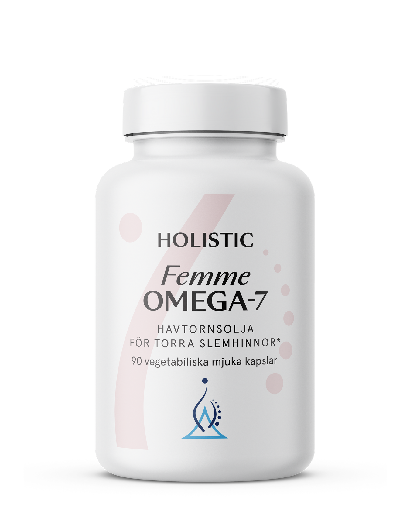 Holistic Femme Omega-7 havtornsolja, 90 kapslar