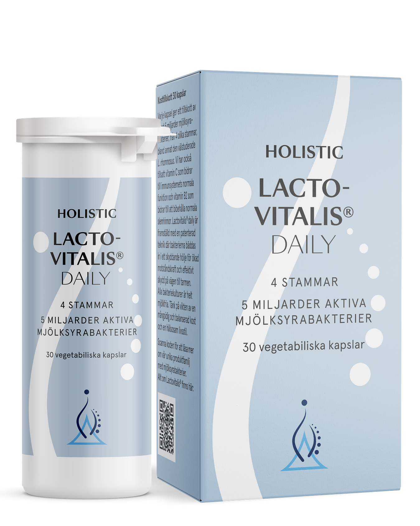 Holistic Lactovitalis® daily, 30 kapslar