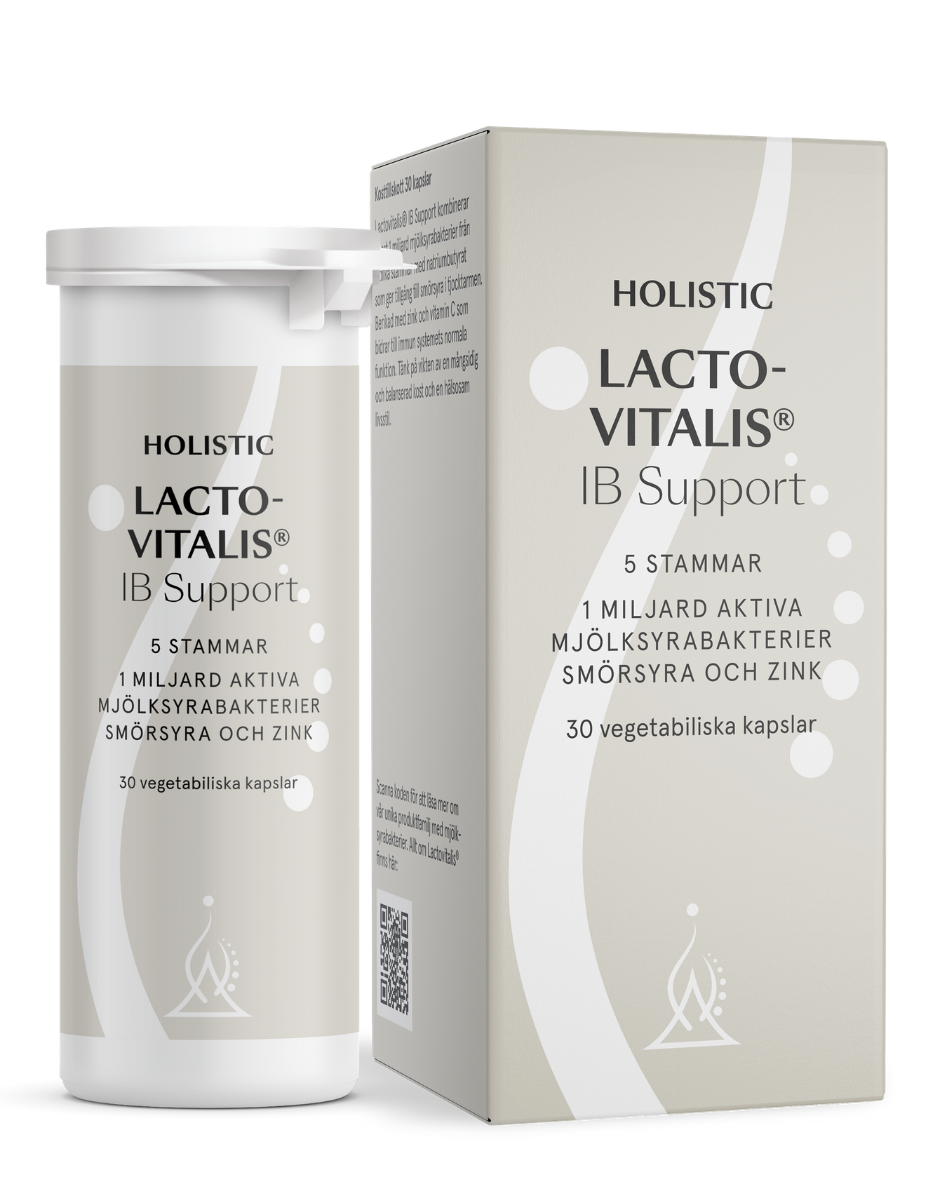 Holistic Lactovitalis® IB Support, 30 kapslar