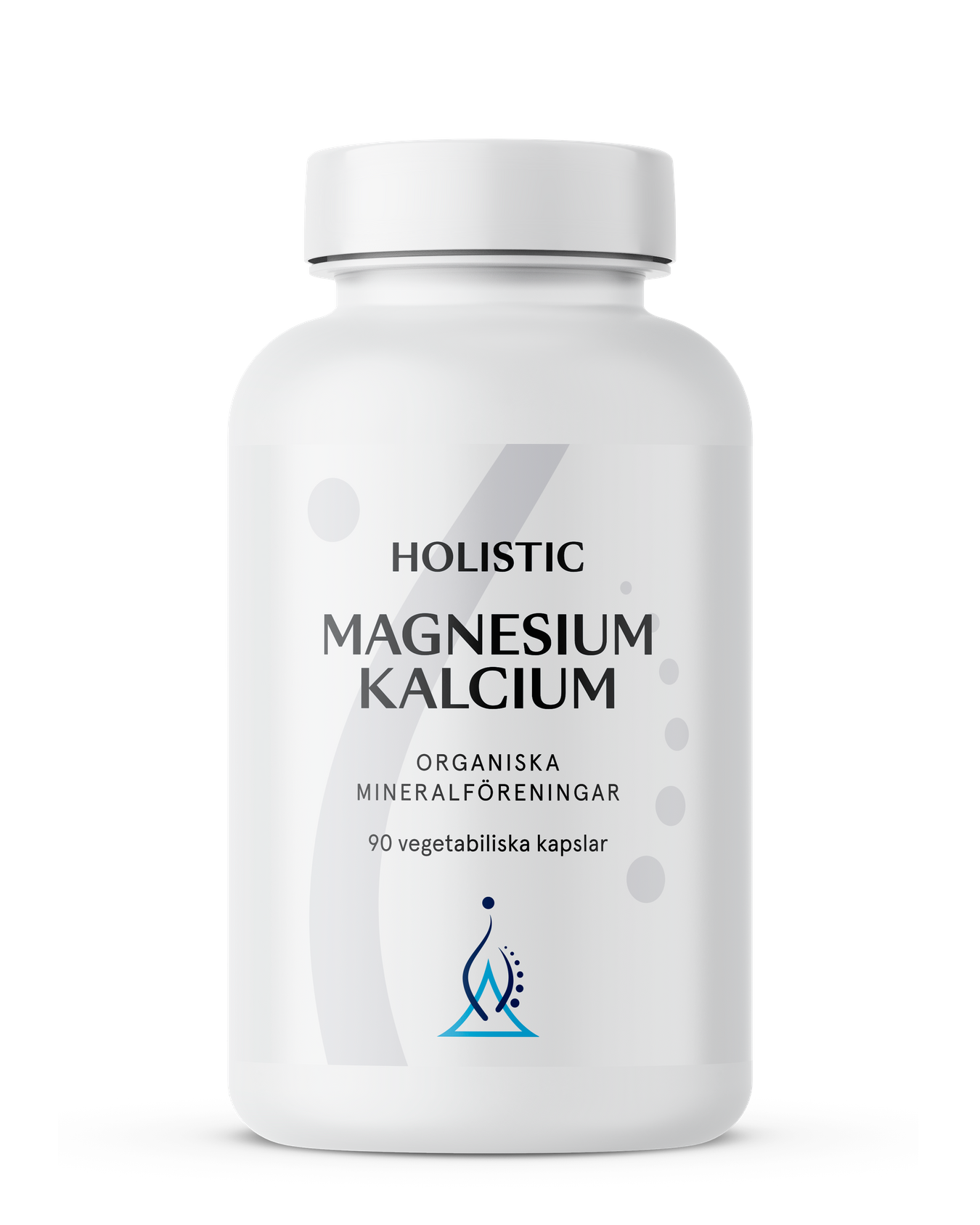 Holistic Magnesium/Kalcium 80/40 mg, 90 kapslar