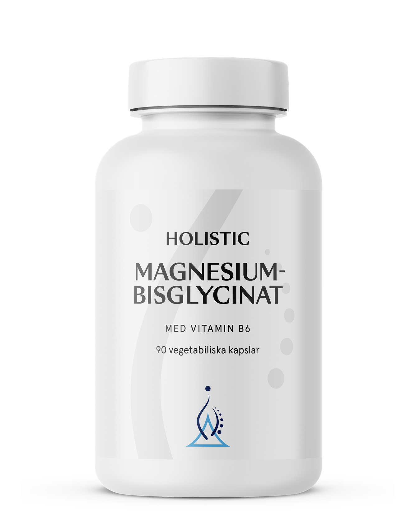 Holistic Magnesiumbisglycinat 100 mg, 90 kapslar 90 kapslar