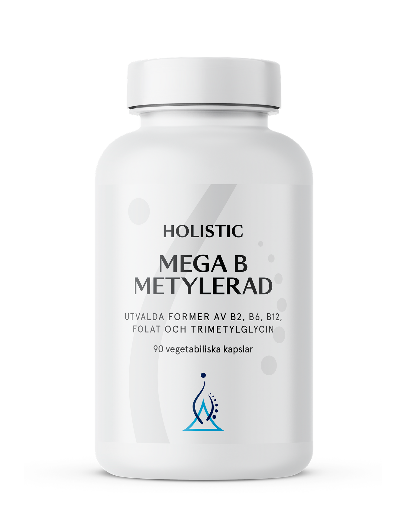 Holistic Mega B metylerad, 90 kapslar