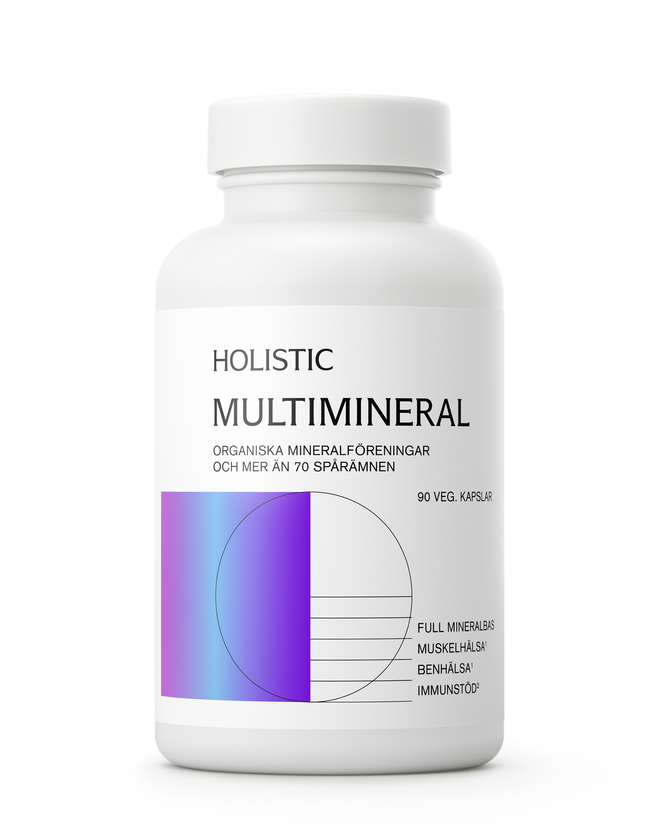 Holistic Multimineral, 90 kapslar 90 kapslar