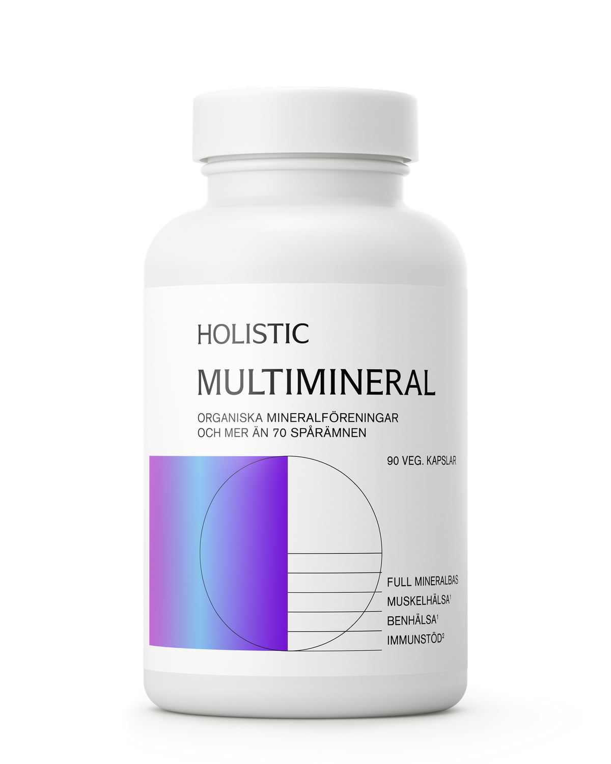 Holistic Multimineral, 90 kapslar 90 kapslar