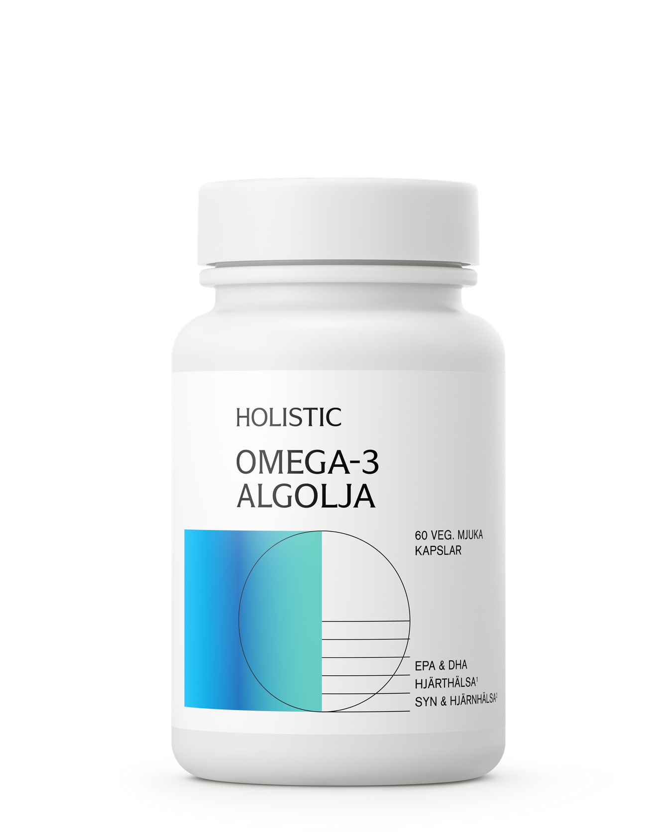 Holistic Omega-3 algolja, 60 kapslar 60 kapslar