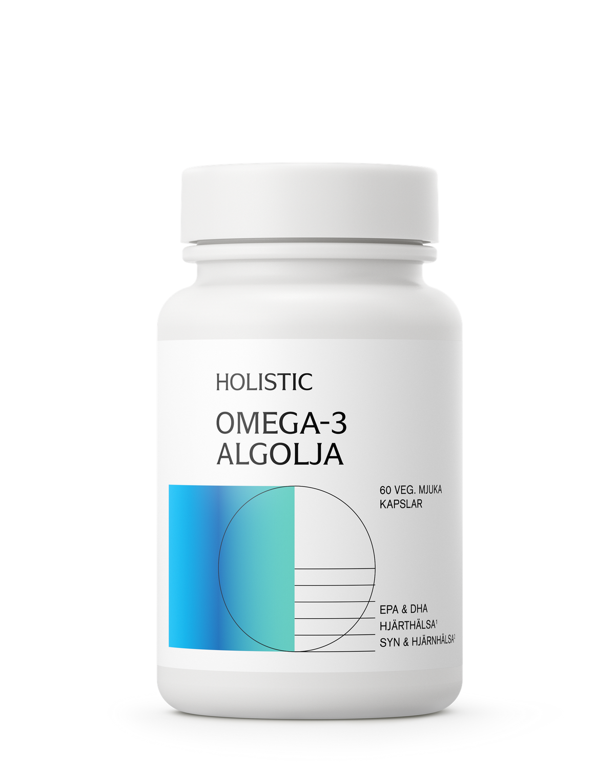 Holistic Omega-3 algolja, 60 kapslar 60 kapslar