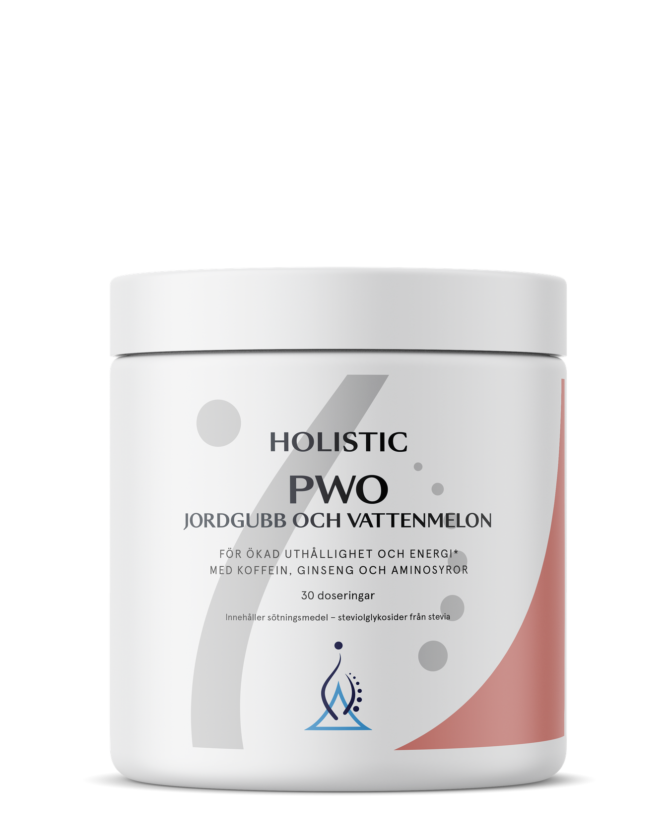 Holistic PWO jordgubb och vattenmelon, 345 g