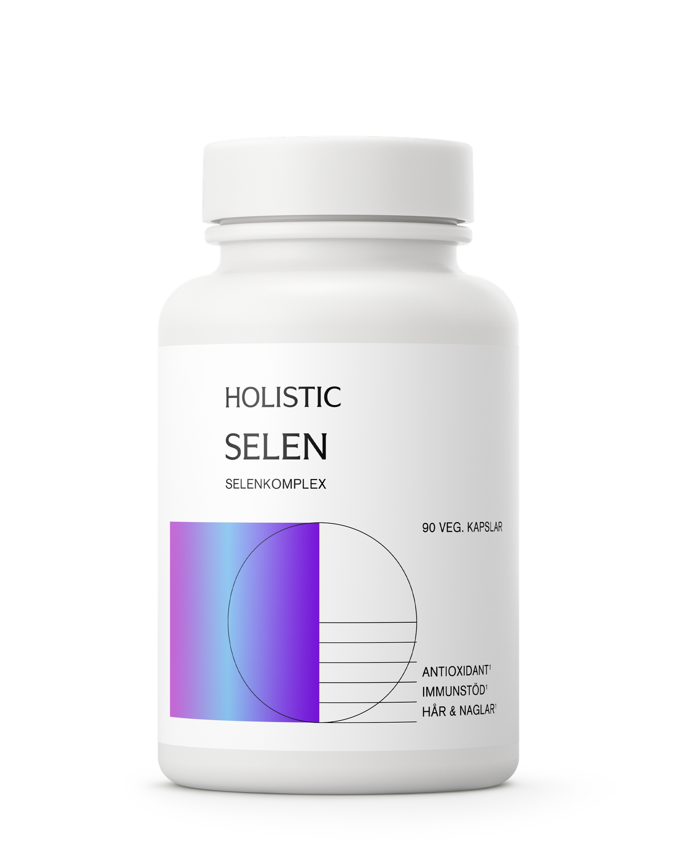 Holistic Selen, 90 kapslar 90 kapslar