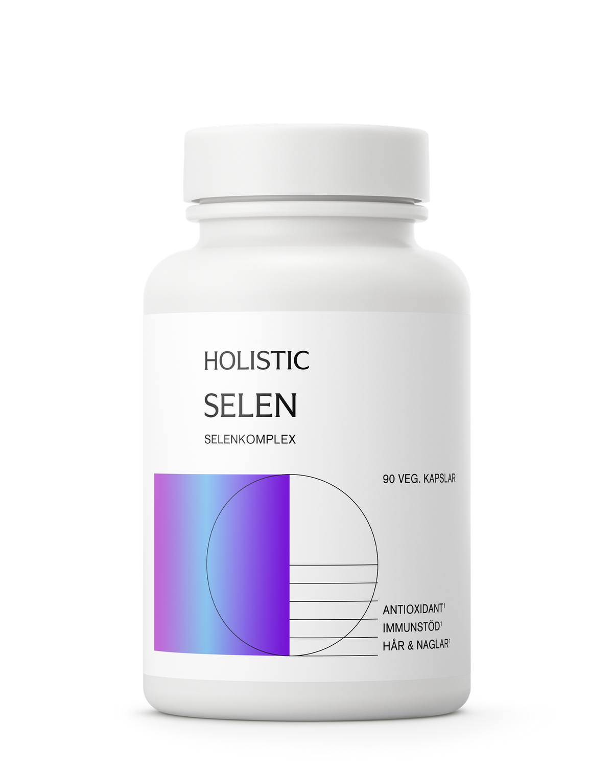Holistic Selen, 90 kapslar 90 kapslar