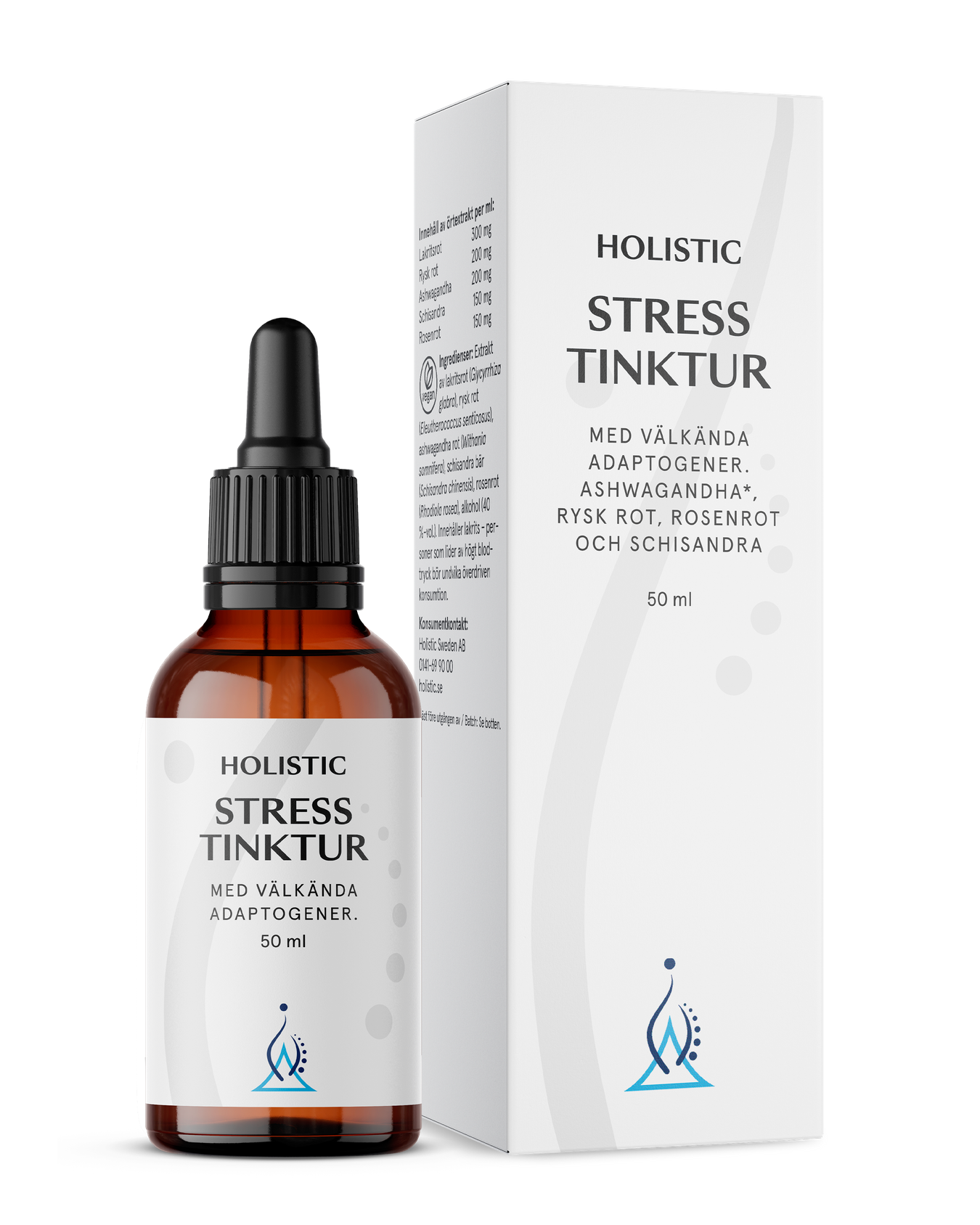 Holistic Stress tinktur, 50 ml