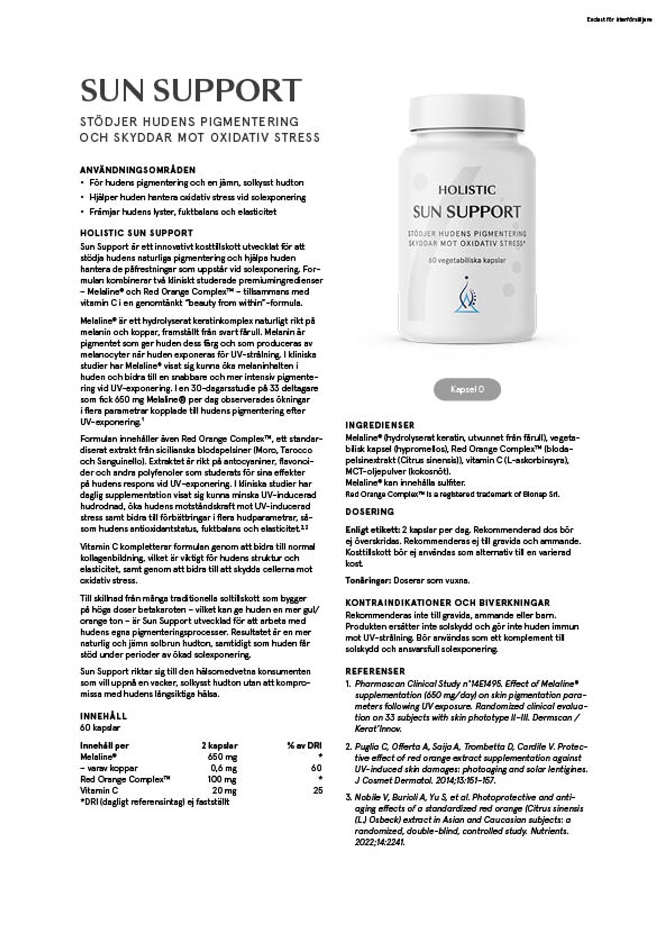 Holistic Sun support