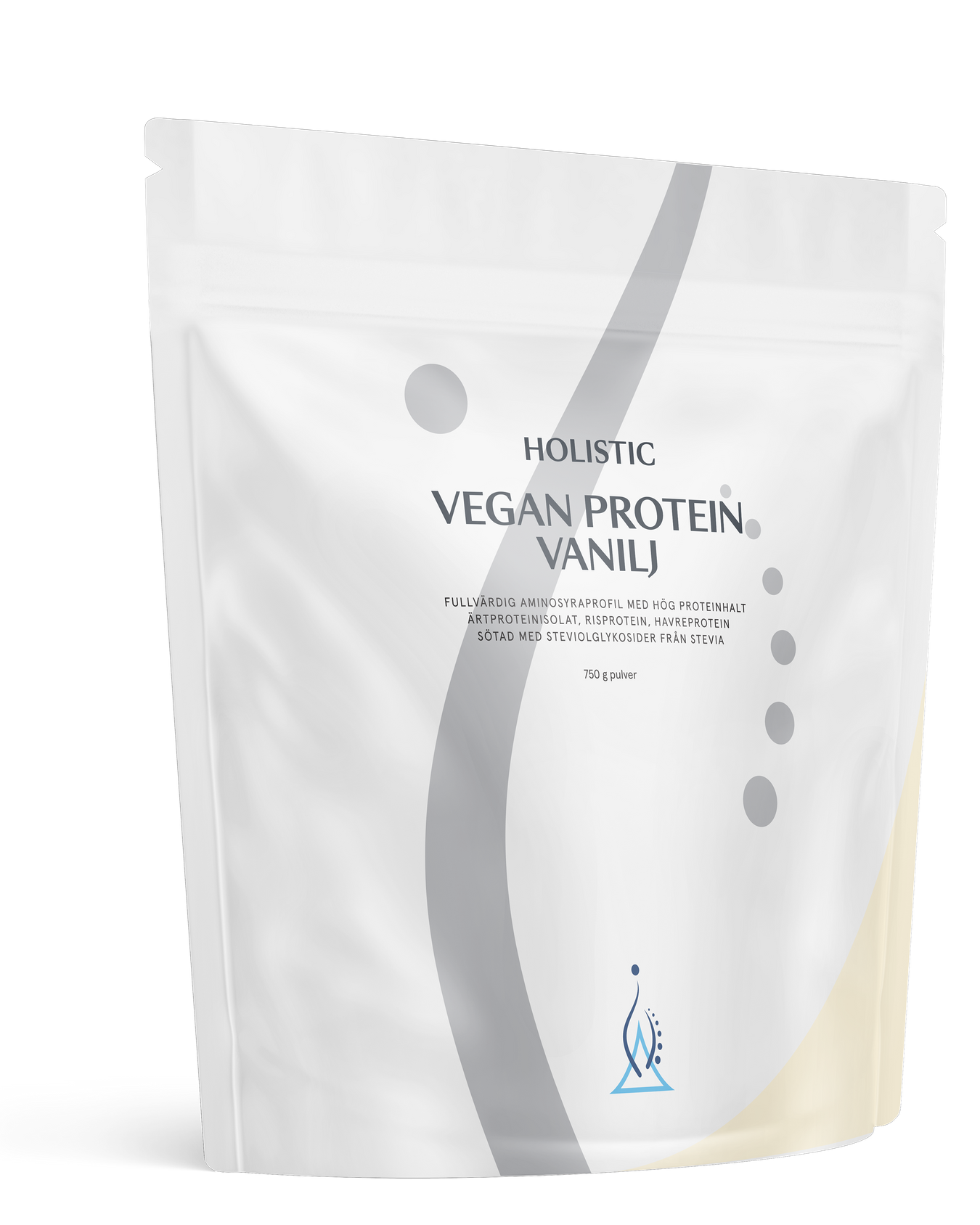 Holistic Vegan protein vanilj, 750g
