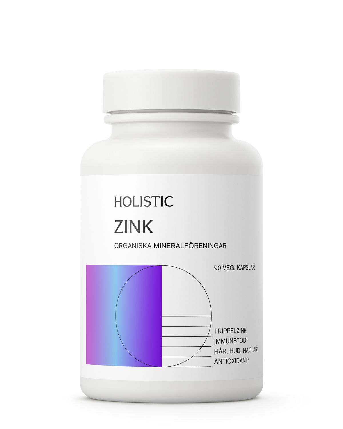 Holistic Zink 25 mg, 90 kapslar 90 kapslar