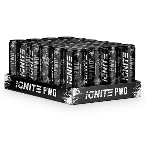 IGNITE PWO+ Black Edition 24 x 330ml - Blackberry