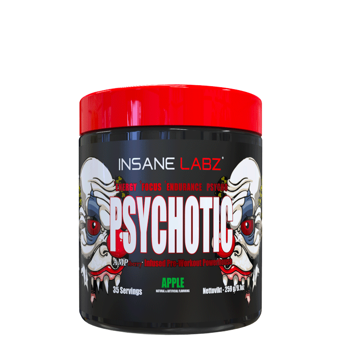 Insane Labz Psychotic Pre-Workout 35 portioner Apple