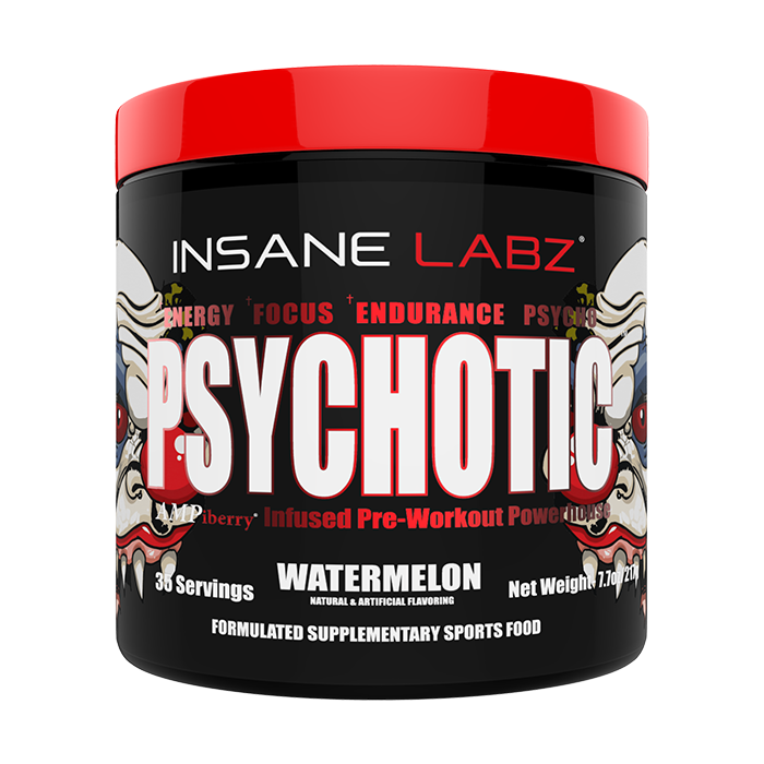 Insane Labz Psychotic Pre-Workout 35 portioner Watermelon