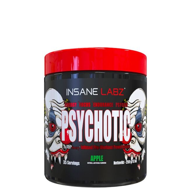 Insane Labz Psychotic Pre-Workout 35 portioner Apple
