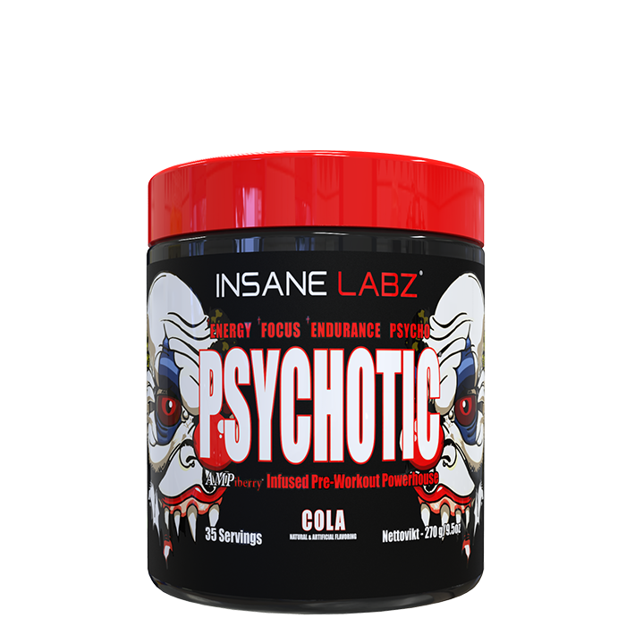 Insane Labz Psychotic Pre-Workout 35 portioner Sour Cola