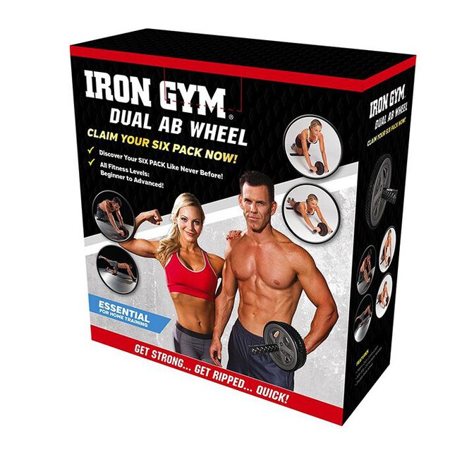 Iron Gym Dual Ab Wheel Maghjul
