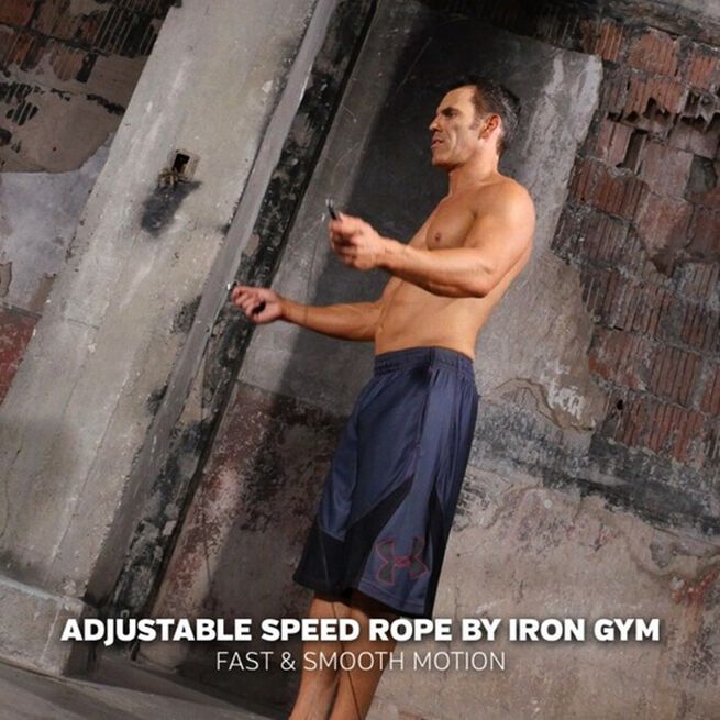 Iron Gym Justerbart Speed Rope Hopprep